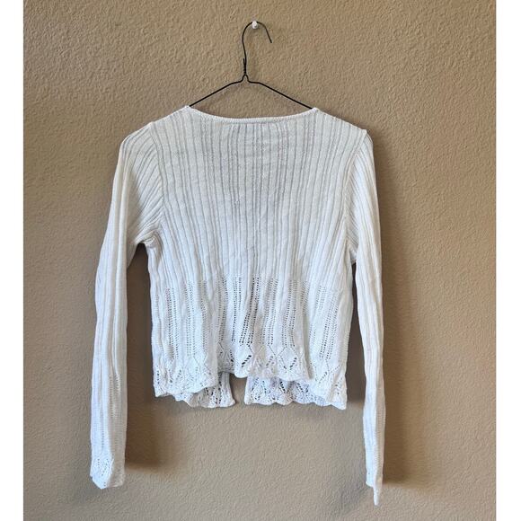 Vintage Great American Sweater Co. tie front cardigan size S/M - Picture 6 of 7